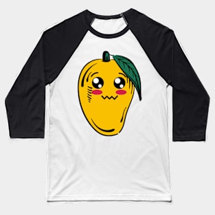 Cute Kawaii Mango Baseball T-Shirt